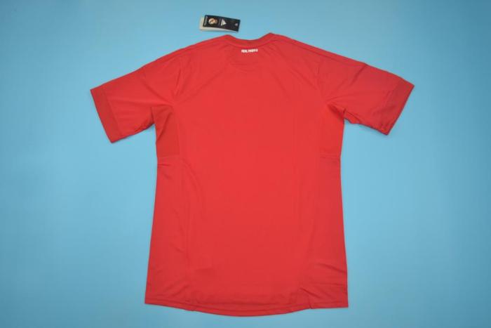 Retro Jersey 2011-2012 Real Madrid Third Away Red Soccer Jersey Vintage Real Camisetas de Futbol