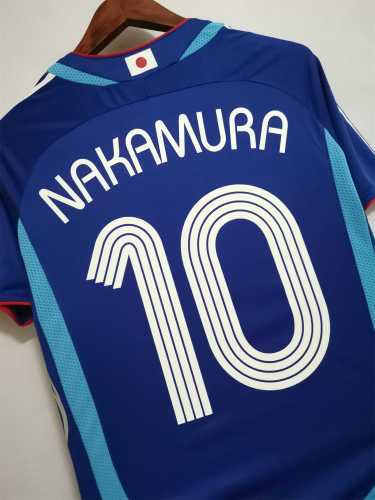 Retro Jersey 2006 Japan NAKAMURA 10 Home Vintage Soccer Jersey