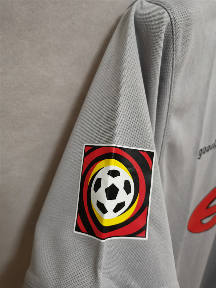 Retro Jersey Borussia Dortmund 2000 Away Grey Soccer Jersey Vintage BVB Football Shirt