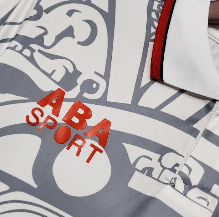 Retro Jersey 1998 Mexico Away White Soccer Jersey Vintage Football Shirt