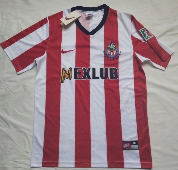 Retro Jersey 2007 Chivas Home Soccer Jersey
