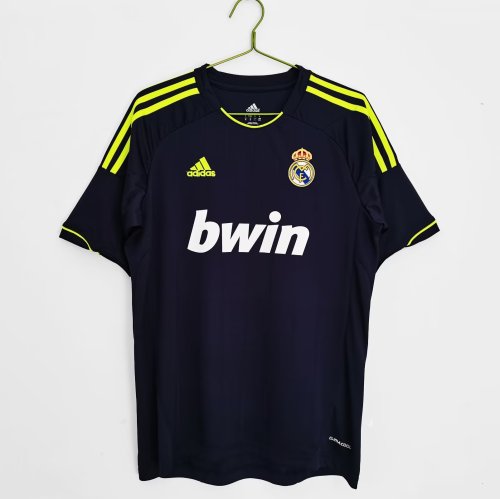 Retro Jersey 2012-2013 Real Madrid Away Black Soccer Jersey