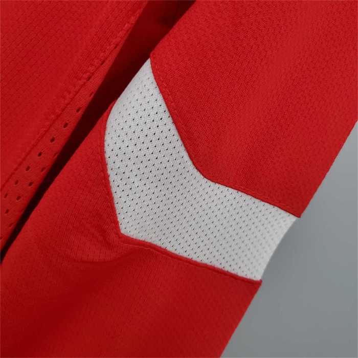 Retro Jersey Long Sleeve 2004-2006 Manchester United Home Soccer Jersey Vintage Football Shirt