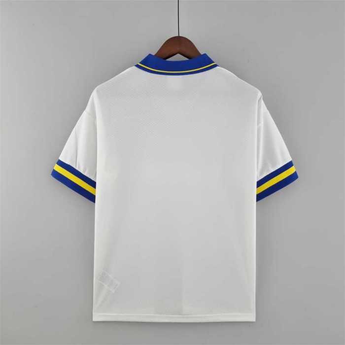 Retro Jersey 1993-1995 Parma Away White Soccer Jersey Vintage Football Shirt