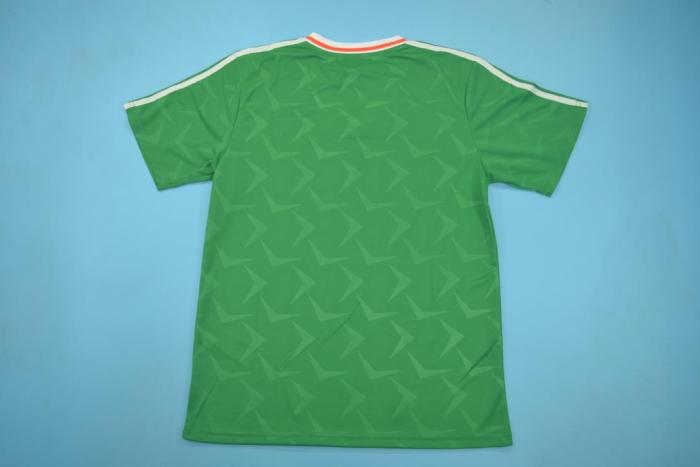 Retro Jersey 1990 Ireland 19 Home Green Soccer Jersey Vintage Football Shirt