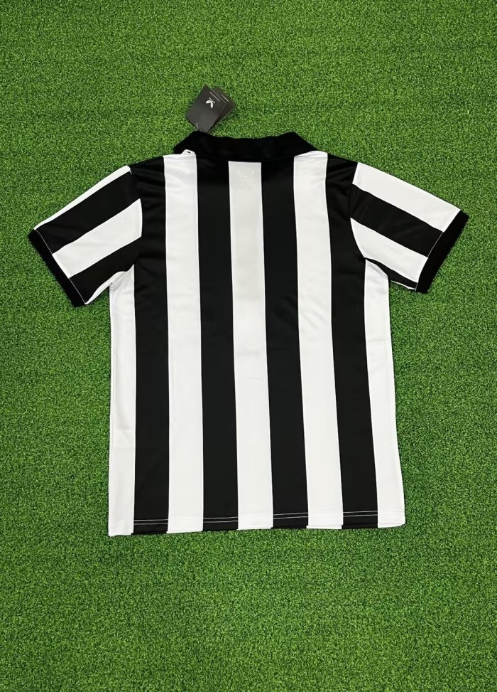 Newcastle United 130th Anniversary Black/White Soccer Jersey