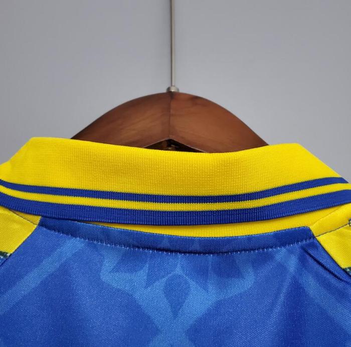 Retro Jersey 1995-1997 Parma Away Blue Soccer Jersey Vintage Football Shirt