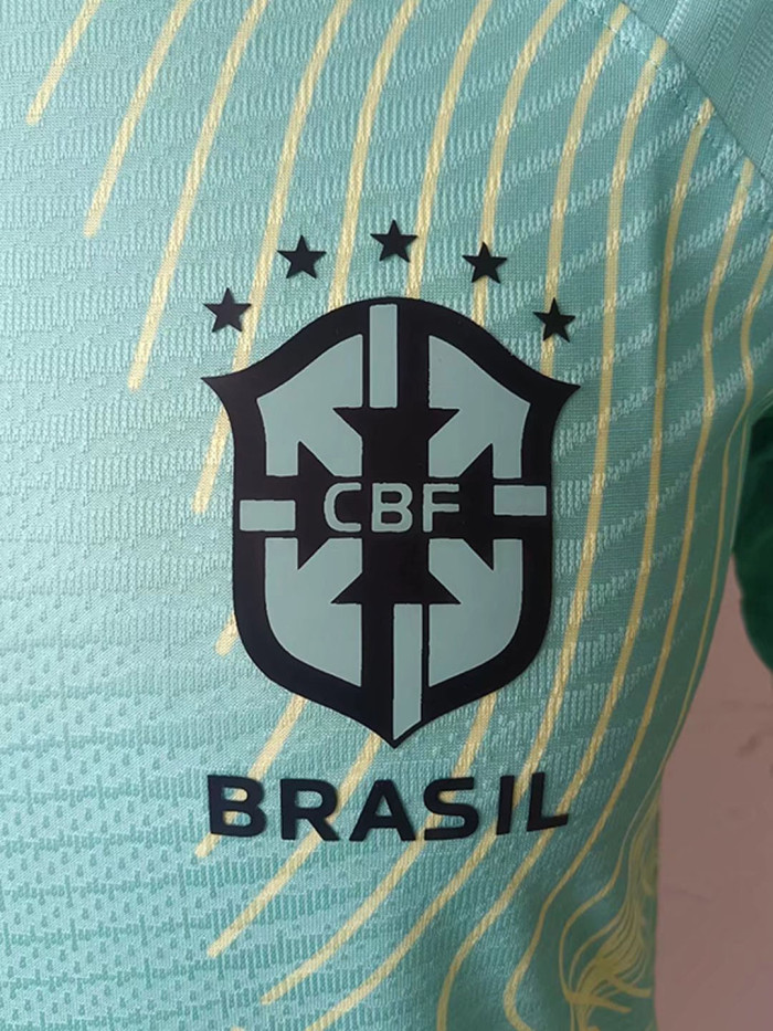 Player Version 2022 Brazil Green Soccer Training Jersey