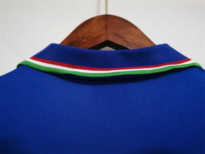 Retro Jersey 1990 Italy Home Soccer Jersey Vintage Football Shirt