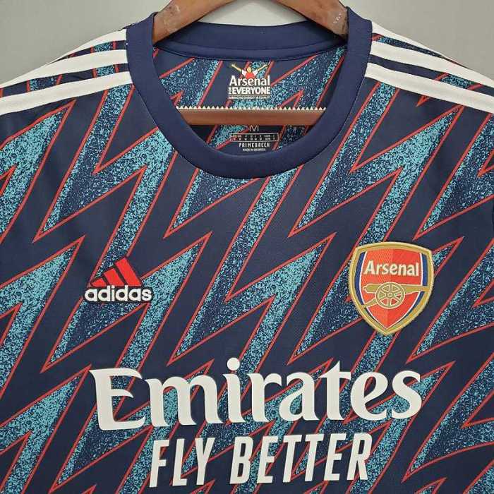 Retro Jersey 2021-2022 Arsenal Third Away Soccer Jersey Vintage Football Shirt