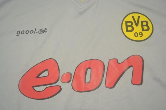 Retro Jersey 2000-2001 Borussia Dortmund Away Grey Soccer Jersey