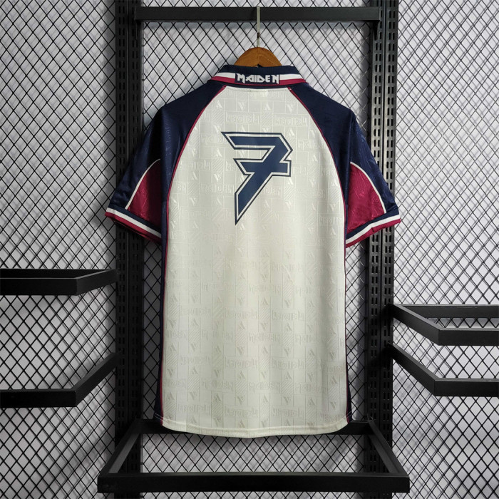 Retro Jersey 1999 West Ham Iron Maiden Away Soccer Jersey