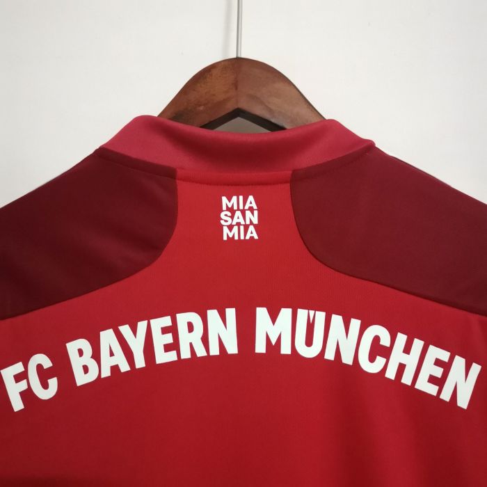 Retro Jersey 2021-2022 Bayern Munich Home Soccer Jersey Vintage Football Shirt
