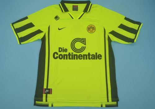 Retro Jersey 1996-1997 Borussia Dortmund Home Soccer Jersey