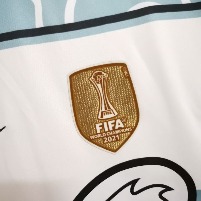 with Gold FIFA Club WorldCup+UCL Patch Retro Jersey 2022-2023 Chelsea Away Soccer Jersey