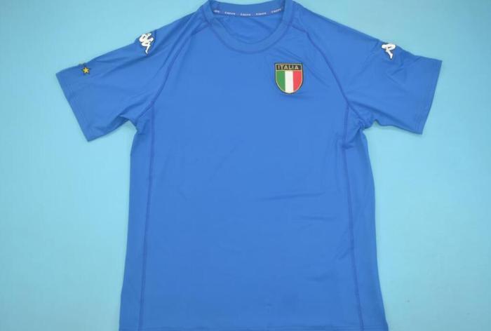 Retro Jersey Italy 2000 Home Soccer Jersey Vintage Football Shirt