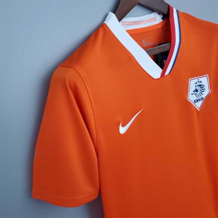 Retro Jersey 2008 Netherlands Home Soccer Jersey Vintage Football Shirt