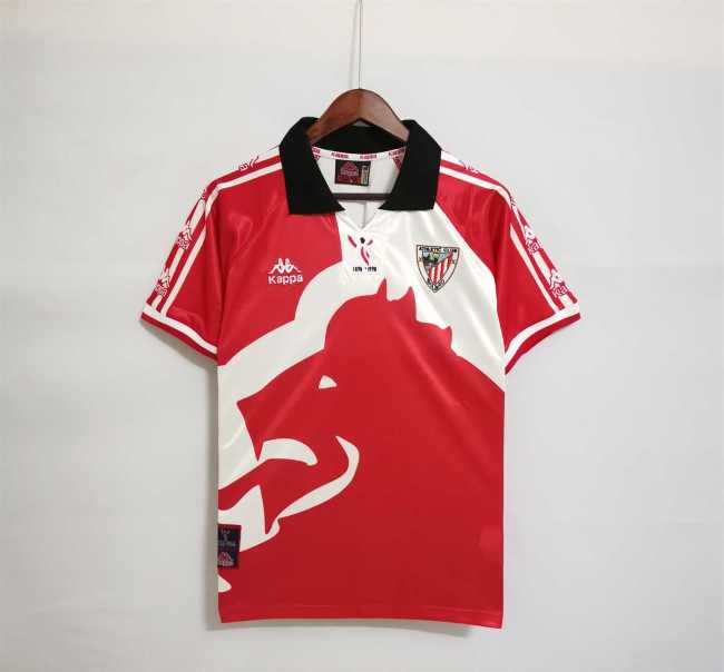 Retro Jersey 1997-1998 Athletic Bilbao Home Vintage Soccer Jersey