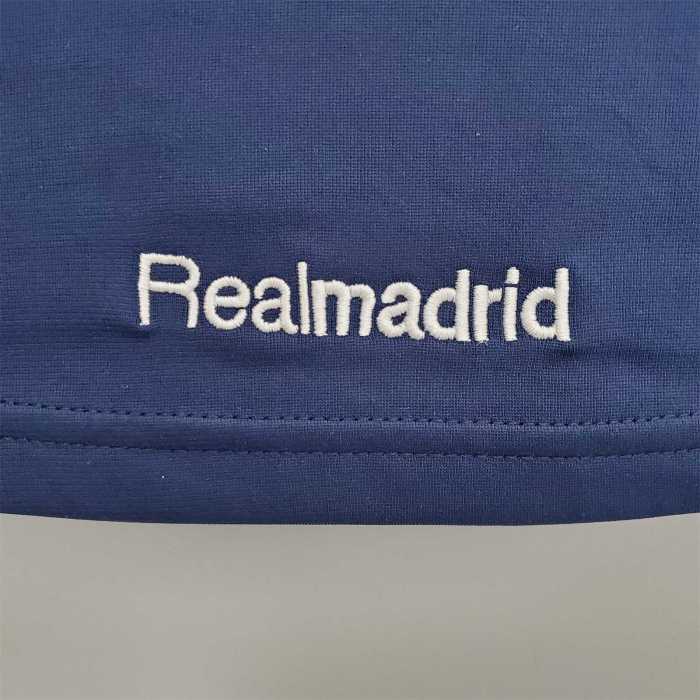 Retro Jersey 2005-2006 Real Madrid Away Dark Blue Soccer Jersey Vintage Football Shirt