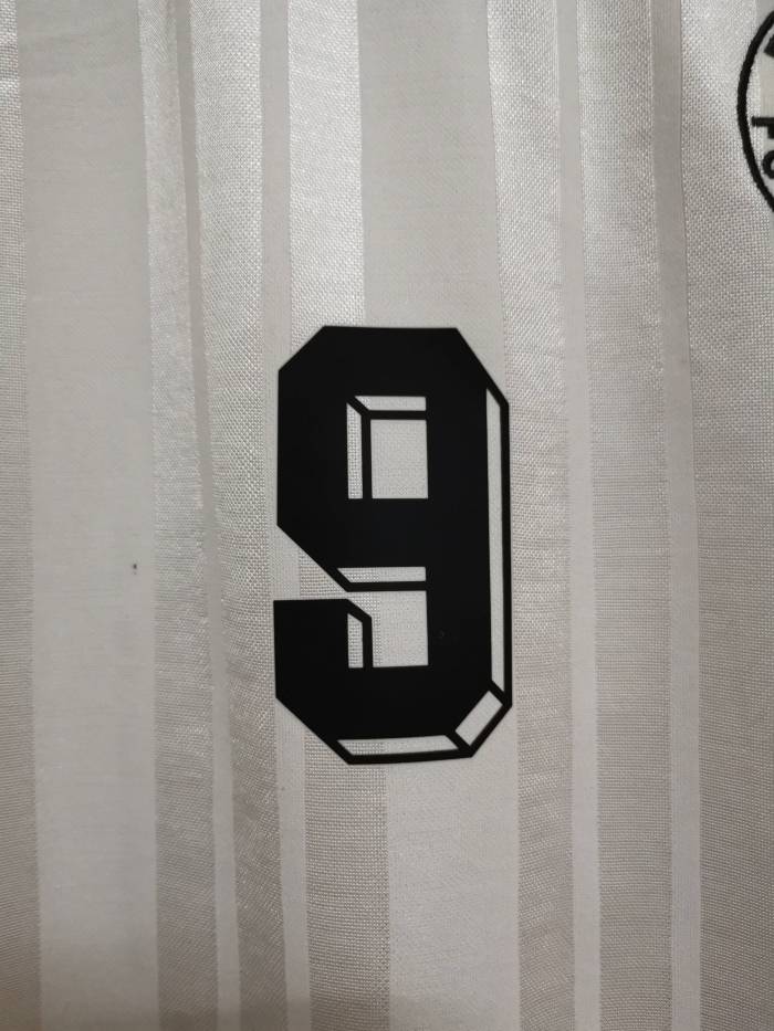 Retro Jersey 1992 Germany 9 VOLLER Home Soccer Jersey Vintage Football Shirt