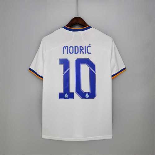 Retro Jersey 2021-2022 Real Madrid MODRIC 10 Home Soccer Jersey