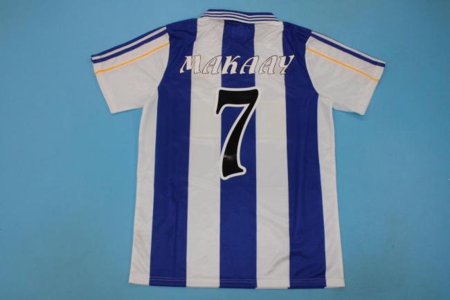 Retro Jersey 1999-2000 Deportivo La Coruna MAHAAY 7 Home Soccer Jersey
