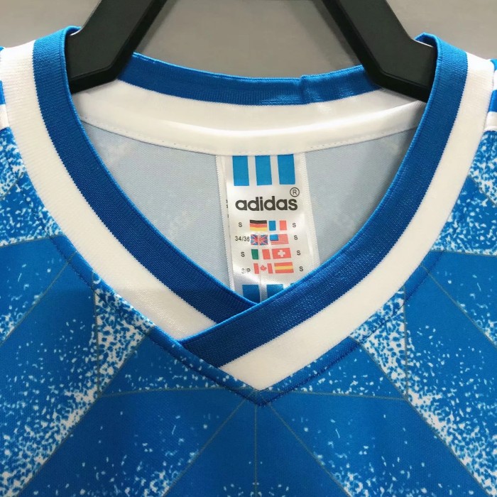 Retro Jersey 1988 Netherlands Away Blue Soccer Jersey Vintage Holland Football Shirt