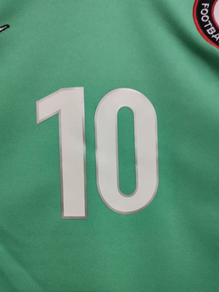 Retro Jersey 1998 Nigeria 10 OKOCHA Home Soccer Jersey Vintage Football Shirt