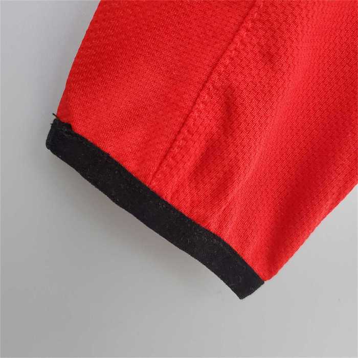Retro Jersey Long Sleeve 2004-2006 Manchester United Home Soccer Jersey Vintage Football Shirt