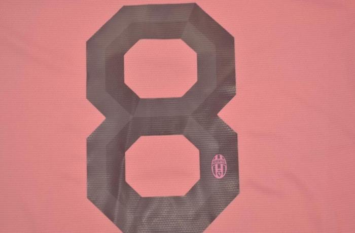 with Serie A Patch Retro Jersey 2011-2012 Juventus 8 MARCHISIO Away Pink Soccer Jersey