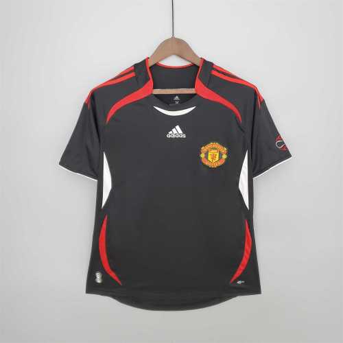 Retro Jersey 2006-2007 Manchester United Black Soccer Jersey