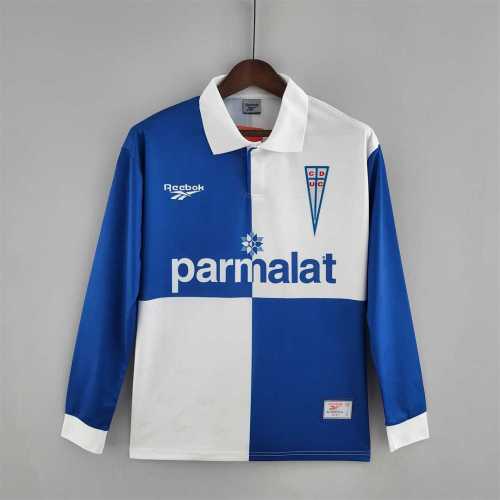 Retro Jersey Long Sleeve 1998 Club Deportivo Universidad Cat&oacute;lica Home Soccer Jersey