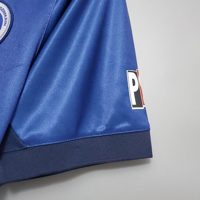 Retro Jersey 1998-1999 PSG Home Soccer Jersey Vintage Paris Football Shirt