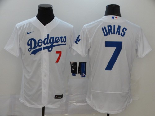 Los Angeles Dodgers 7 URIAS White 2020 Flexbase Jersey