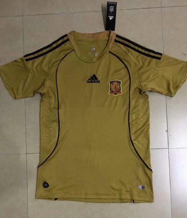 Retro Jersey 2008 Italy Away Khaki Soccer Jersey