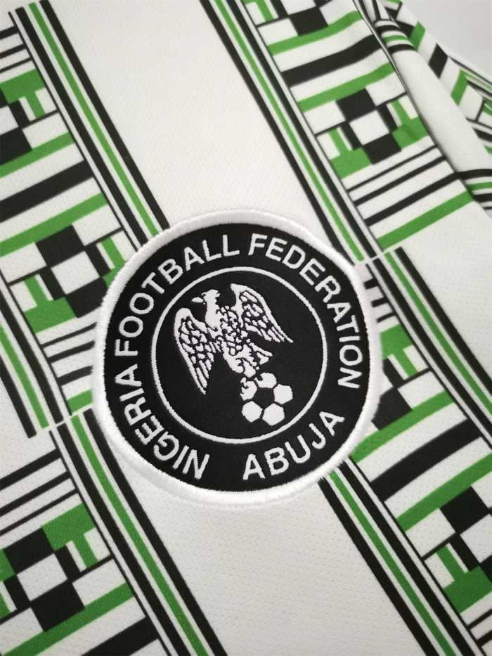 Retro Jersey 1994 Nigeria OKOCHA 10 Away Vintage Soccer Jersey