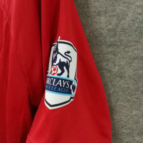 with EPL Patch Retro Jersey 2007-2008 Manchester United Home Soccer Jersey