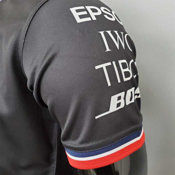 F1 Formula One racing suit; Mercedes black Racing Jersey