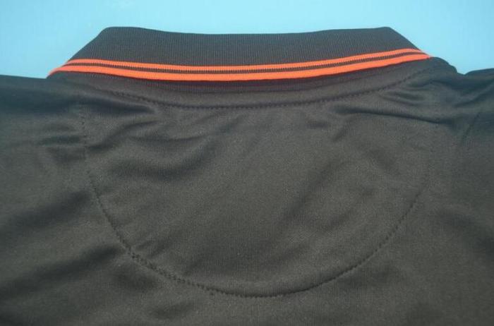 Retro Jersey 2020 Netherlands Away Black Soccer Jersey Vintage Holland Football Shirt