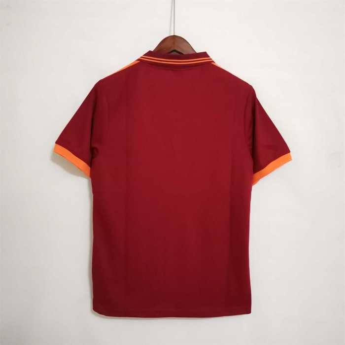 Retro Jersey 1992-1994 As Roma Home Soccer Jersey Vintage Football Shirt