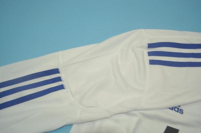 Retro Jersey Long Sleeve 2010-2011 Real Madrid Home Soccer Jersey