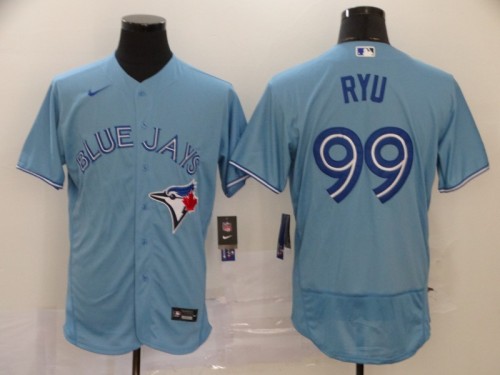 Tampa Bay Rays 99 RYU Blue 2020 Flexbase Jersey