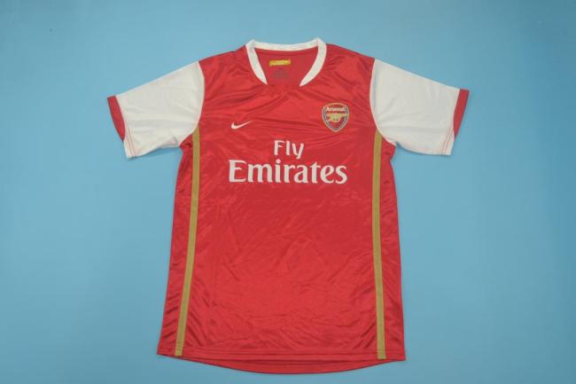 Retro Jersey 2006-2007 Arsenal Home Soccer Jersey Vintage Football Shirt