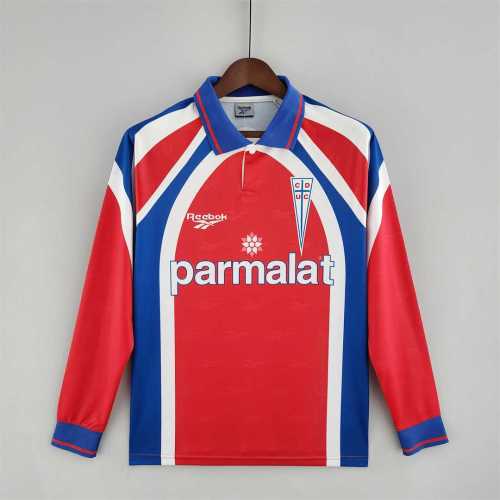 Retro Jersey Long Sleeve 1998 Club Deportivo Universidad Cat&oacute;lica Away Soccer Jersey