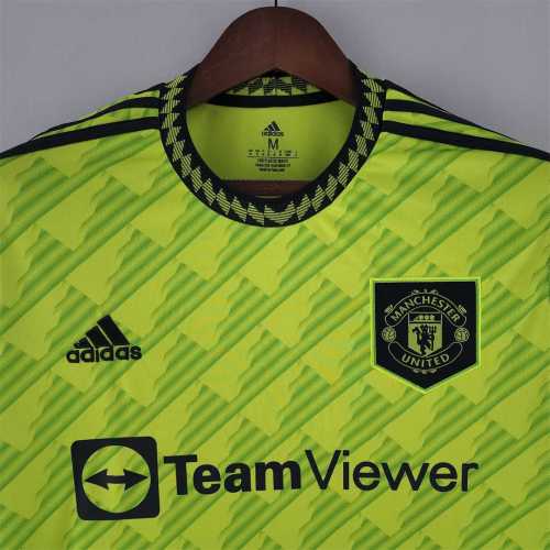 Fans Version 2022-2023 Manchester United 3rd Away Soccer Jersey