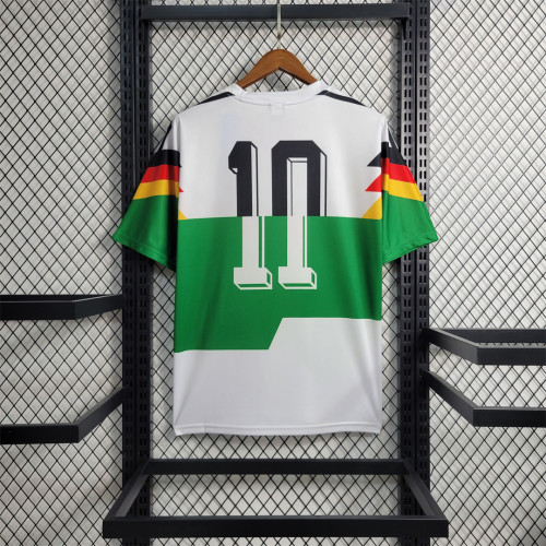 Retro Shirt 1990 Germany 10 Multicolor Vintage Soccer Jersey