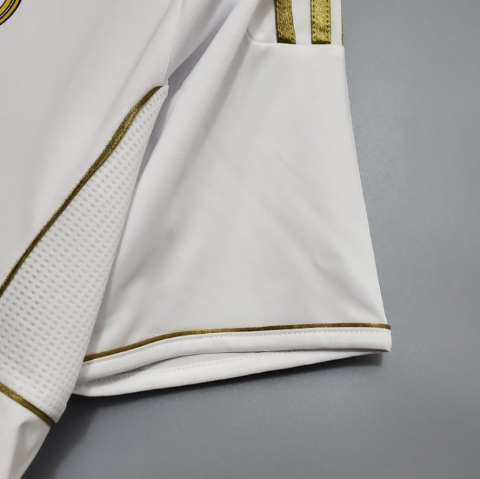 Retro Jersey 2011-2012 Real Madrid Home White Soccer Jersey Vintage Real Camisetas de Futbol