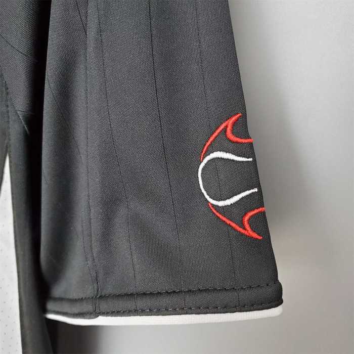 Retro Jersey 2006-2007 Manchester United Black Soccer Jersey