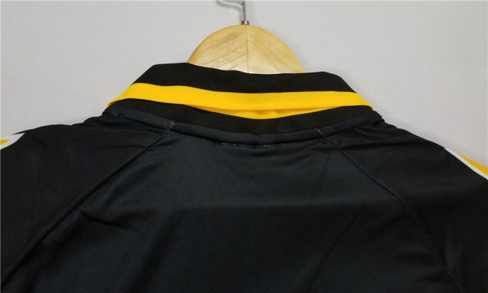 Retro Jersey 1995-1997 Juventus Away Black Soccer Jersey Vintage Football Shirt