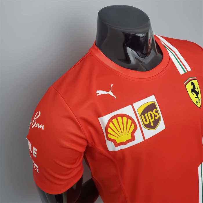 \F1 Formula One; Ferrari racing suit red Racing Jersey